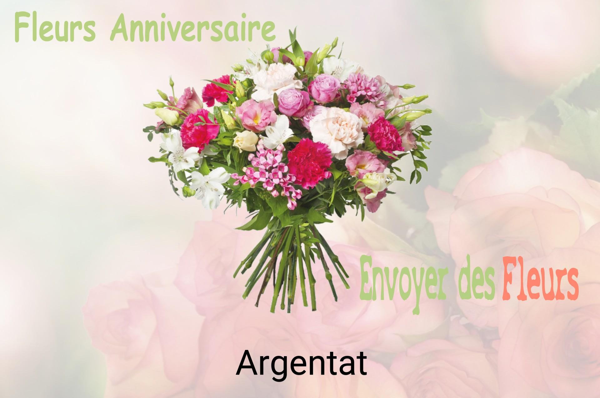 Bouquet de fleurs d’anniversaire livré à Argentat
